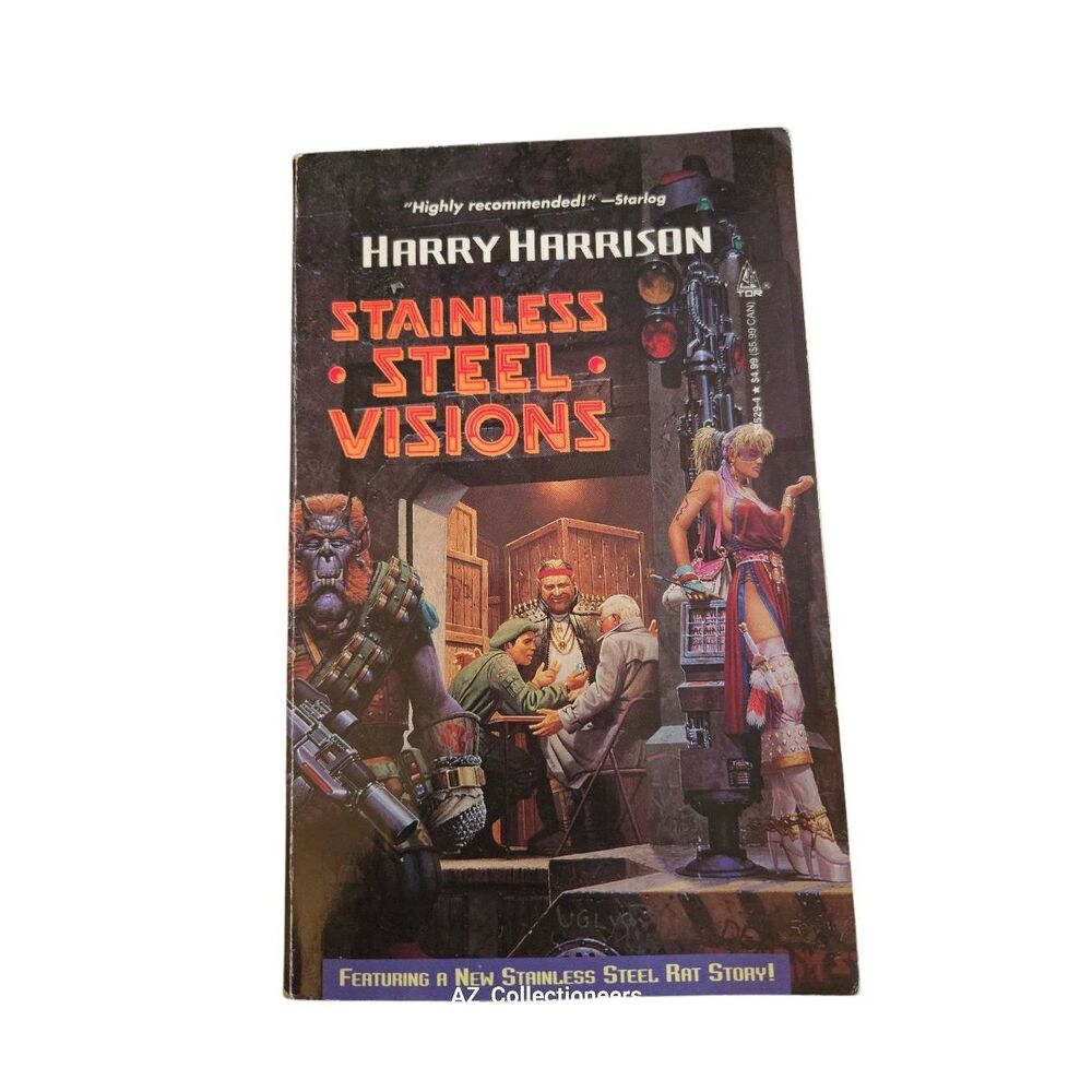 Stainless steel visions by Harry Harrison - TOR books - isbn 0812535294